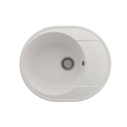 Мойка для кухни кварцевая Ulgran Quartz Nora 585-01, жасмин
