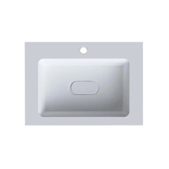Раковина для ванной Uperwood Modul 65х45х12 см, белая глянцевая #3