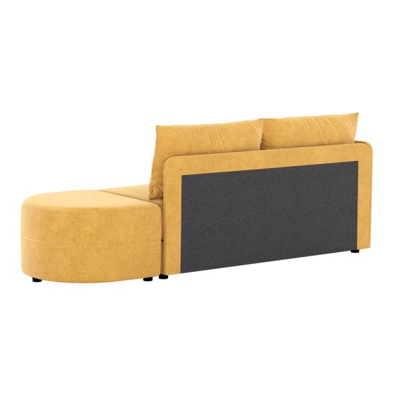 Прямой диван Стелс Горчичный, рогожка #11 Прямой диван Стелс Горчичный, рогожка #11