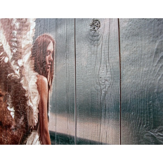 Картина "Ангел у моря" 70х50 см #2