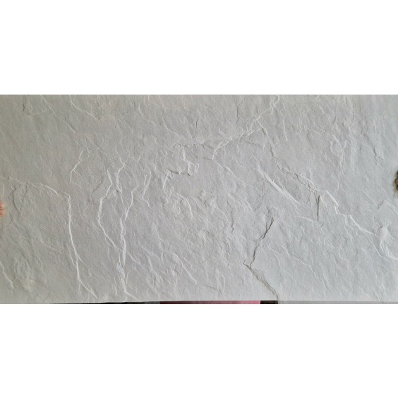 Гибкий каменный шпон "Песчаник" Брекчия, Белый, 1000х500 мм (1м2) #3