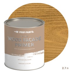 Масло-грунт по дереву для наружных работ Profipaints Silver Wood Fasade Primer Oil 2.7л, Солома