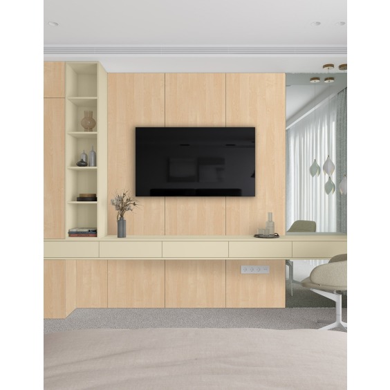 Полоса ЛДСП Ultradecor (Kronospan) Берёза 1715 BS, 2800 x 1360 x 16 мм #2 Полоса ЛДСП Ultradecor (Kronospan) Берёза 1715 BS, 2800 x 1360 x 16 мм #2