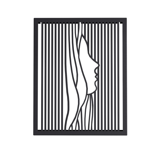 Картина Visage [ женский силуэт ], 40х32х2 см #1