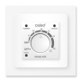 Терморегулятор CALEO 420 с адаптерами, встраиваемый аналоговый, 3,5 кВт Белый
