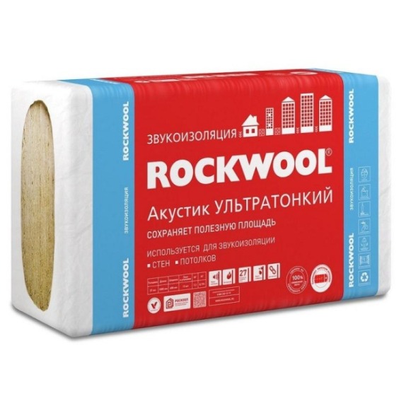 Утеплитель Rockwool Акустик Баттс (GBI) 1000х600х50 мм, 12 шт. уп #2
