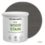 Пропитка для дерева с воском для наружных и внутренних работ ProfiPaints Eco Wood Stain 0.9л, Серо-синий