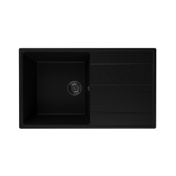 Мойка для кухни кварцевая Ulgran Quartz Prima 850-07, уголь