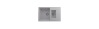 Мойка для кухни кварцевая Ulgran Quartz Prima 780-04, платина, 1,5 чаши
