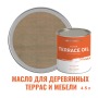 Масло для террас, деревянной мебели и детских площадок ProfiPaints Silver Terrace Oil 4.5 л, Белый дуб