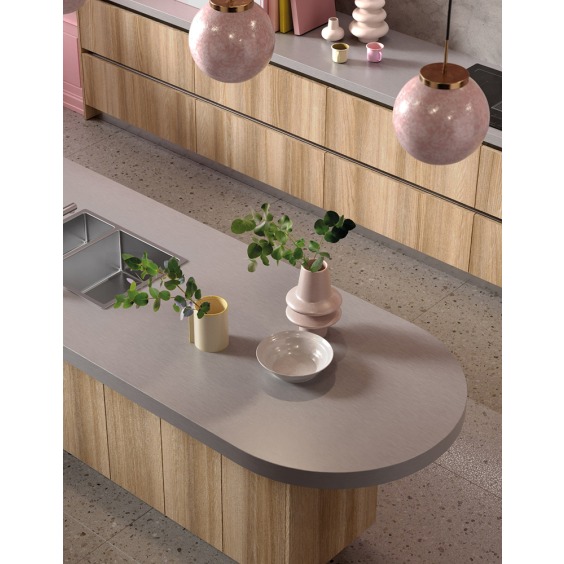 Полоса ЛДСП Ultradecor (Kronospan) Платиновый диск K523 PE, 2800 x 1360 x 16 мм #2 Полоса ЛДСП Ultradecor (Kronospan) Платиновый диск K523 PE, 2800 x 1360 x 16 мм #2