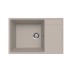 Мойка для кухни кварцевая Ulgran Quartz Prima 760-02, лён