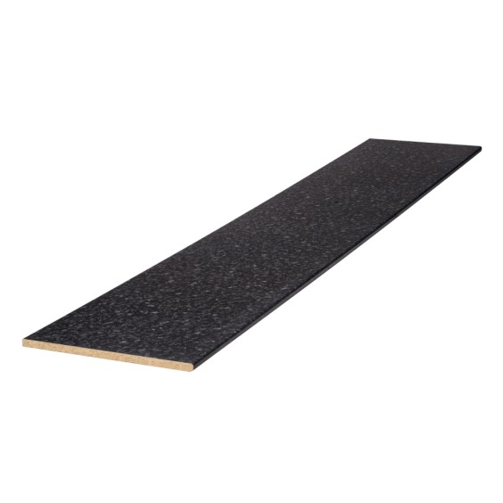 Столешница «Скиф» Гранит чёрный арт. 026, 3000 x 600 x 16 мм #1