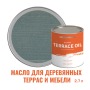 Масло для террас, деревянной мебели и детских площадок ProfiPaints Silver Terrace Oil 2.7 л, Морской бриз