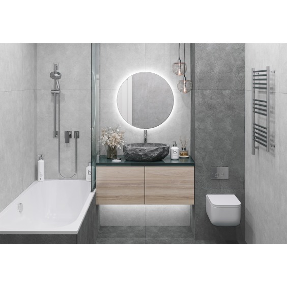 Delacora Chrome Dark D12005M Керамогранит матовый 1200*600 (2 шт в уп/41.76  м в пал) #3