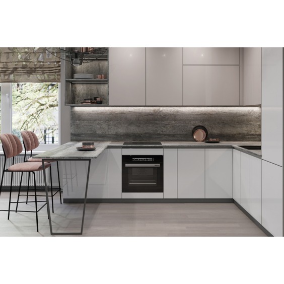 Столешница «Скиф» Дуб Серебристый арт. 329, 3000 x 800 x 38 мм #2