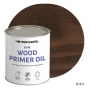 Грунт под масло для дерева ProfiPaints ECO Wood Primer Oil 0.9 л, Тёмный дуб