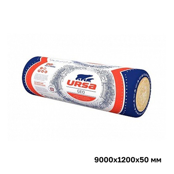 Утеплитель Ursa GEO 34 RAlu М-25 Ф 9000х1200х50 мм #1