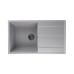 Мойка для кухни кварцевая Ulgran Quartz Prima 850-04, платина