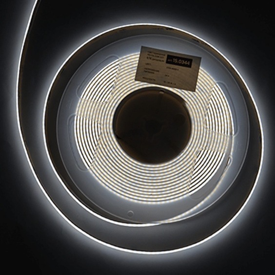 Лента светодиодная AQ LED-Line COB CCT 576 LED/м 24V 10W/м 8мм IP20 (2700-6500K) 5м #5