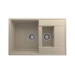 Мойка для кухни кварцевая Ulgran Quartz Prima 780-03, десерт, 1,5 чаши Мойка для кухни кварцевая Ulgran Quartz Prima 780-03, десерт, 1,5 чаши