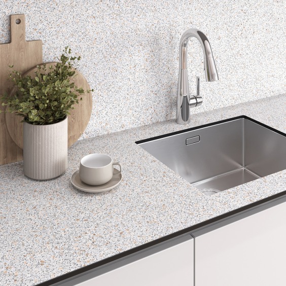 Фартук для кухни Компакт-плита HPL Sagora Ракушки 2369/S, 4200 x 1320 x 4 мм #2 Фартук для кухни Компакт-плита HPL Sagora Ракушки 2369/S, 4200 x 1320 x 4 мм #2