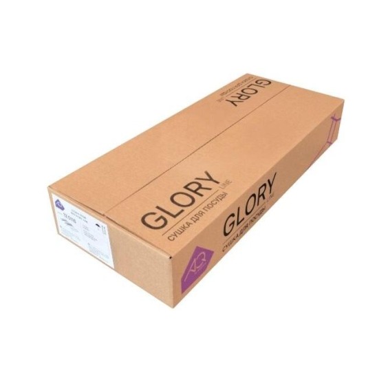 Сушка AQ Glory-line хром, 1 поддон, под плиту 16 мм, 500 мм #7