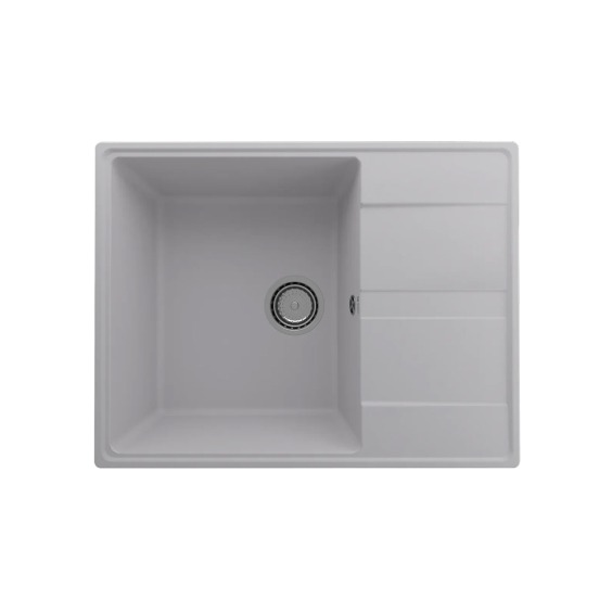 Мойка для кухни кварцевая Ulgran Quartz Prima 650-04, платина #1