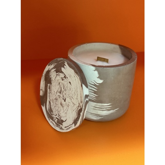 Ароматическая свеча «Елка и мандарин» #4