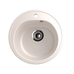 Мойка для кухни из искусственного камня Ulgran U-101-331, белый