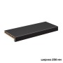 Подоконник пластиковый Moeller LD 40, ширина 250 мм, Черный clean-touch