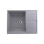 Мойка для кухни кварцевая Ulgran Quartz Prima 650-05, бетон
