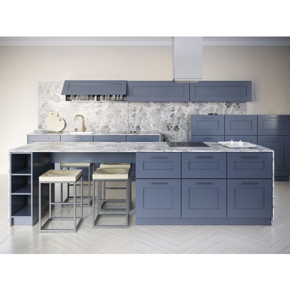 Столешница «Скиф» Оникс дымчатый глянец арт. 086, 3000 x 600 x 38 мм #2