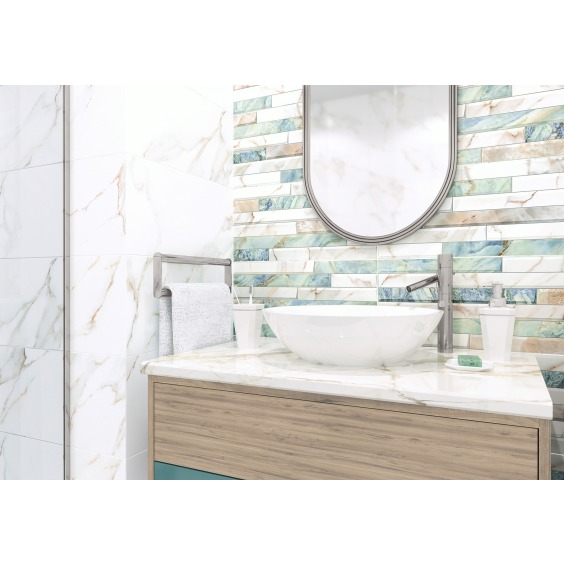 TWU09NVD616 плитка облицовочная Alma Ceramica Nevada 249*500 (12 шт в уп/80,676 м в пал) #2