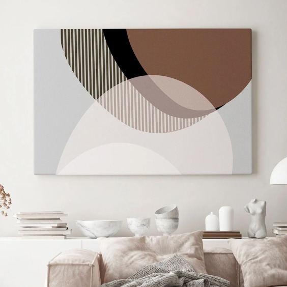 Картина на стену большая на холсте интерьерная "Абстракция 4", размер 40х60 см #1 Картина на стену большая на холсте интерьерная "Абстракция 4", размер 40х60 см #1