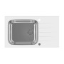 Alveus Glassix Up 40 RAL9005-90 (белый цвет) 860X500 1 +1/2 кухонная мойка