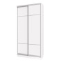 Шкаф-купе двухдверный, Белый