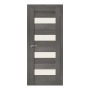 Межкомнатная дверь Эко Шпон Porta X Порта-23 Grey Veralinga СТ-Magic Fog 200*90