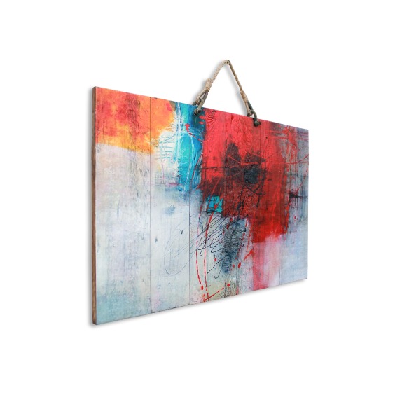 Картина "Red Splash" 60х40 см #2