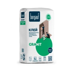 Клей для керамогранита Bergauf Granit, 25кг