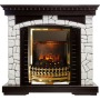 Каминокомплект Glasgow - Венге / Белый с очагом Atherton