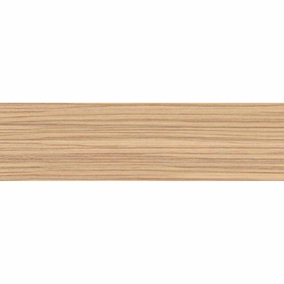 Кромка ПВХ Kronoplast Зебрано песочный арт. 053, 19 x 0,45 мм, 1 метр #1