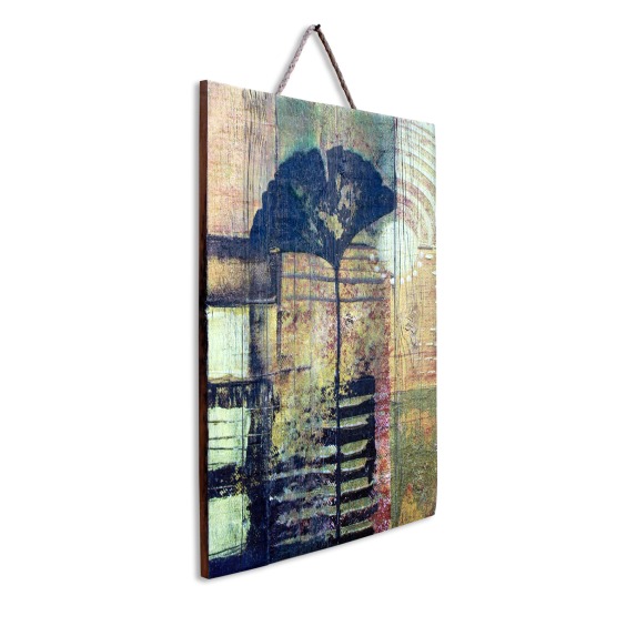 Картина "Рисунок Дерево и солнце" 40х60 см #2