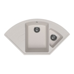 Мойка для кухни кварцевая Ulgran Quartz Marta 1000-01, жасмин