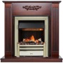 Каминокомплект Lumsden - Махагон коричневый антик с очагом Cavendish