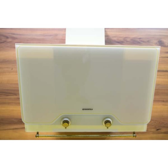 Maunfeld Retro Quadr 60 Glass Beige Bronze вытяжка #2