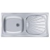 Alveus Basic 80 LEI-60 860X435 LUX1071237 кухонная мойка