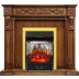 Каминокомплект Neapol - Дуб антик с очагом Majestic FX M Brass