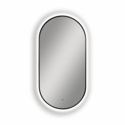 Зеркало для ванной Uperwood Next LED 50*100, бесконтактный сенсор, черное