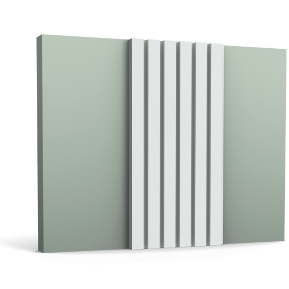 Декоративная 3D панель «Рейки» W111-2600 Bar Orac из полиуретана, 2600х250х20 мм #2 Декоративная 3D панель «Рейки» W111-2600 Bar Orac из полиуретана, 2600х250х20 мм #2